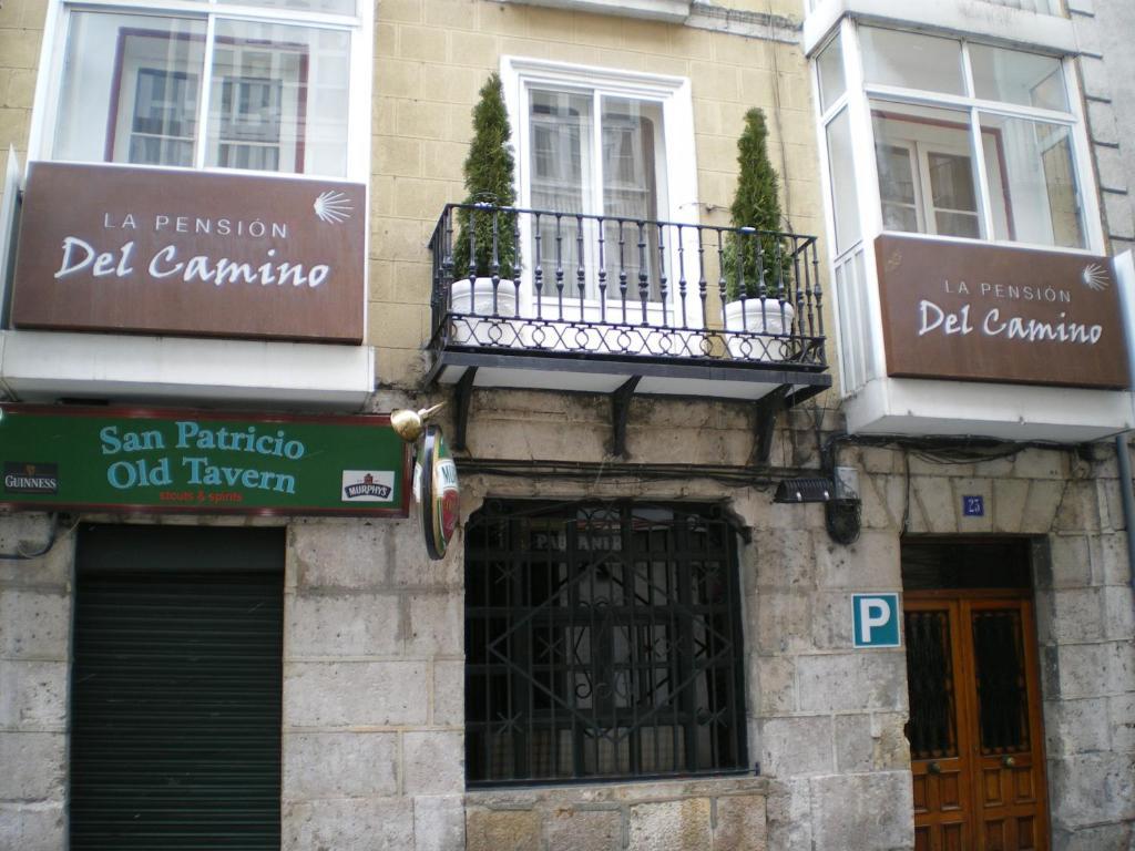 La Pension Del Camino Burgo Buitenkant foto