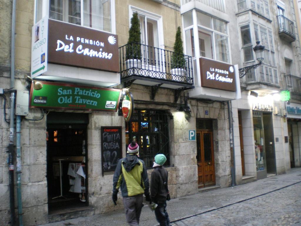 La Pension Del Camino Burgo Buitenkant foto